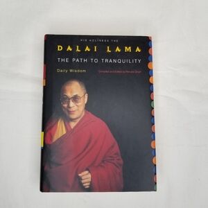 Dalai Lama Tge Path to Tranquility Daily Wisdom book hardcover